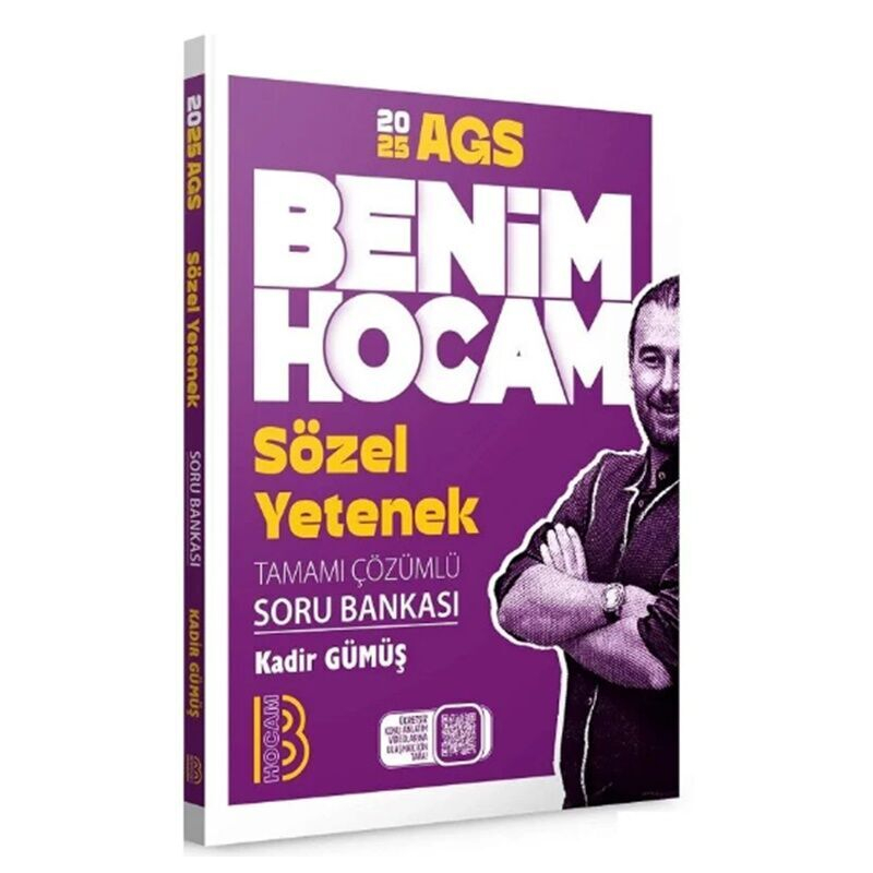 2025 MEB-AGS Sözel Yetenek Soru Bankası Çözümlü Benim Hocam Yayınları