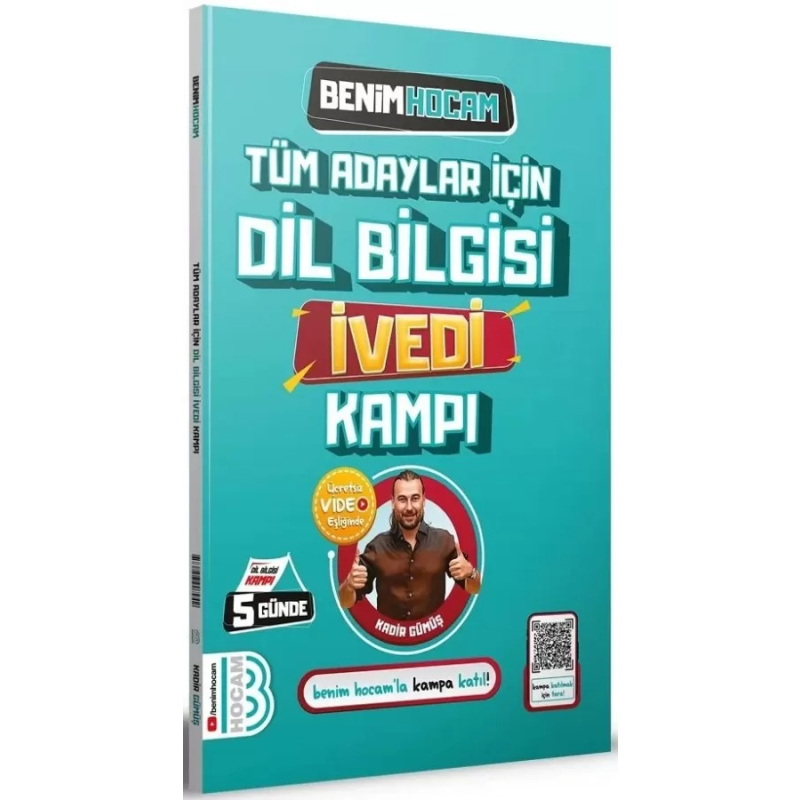Tüm Adaylar İçin Dil Bilgisi İvedi Kampı Benim Hocam Yayınları