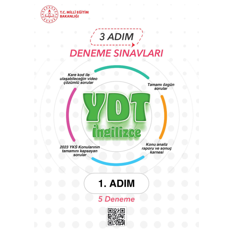 3 ADIM DENEME SINAVLARI YDT İNGİLİZCE 1. ADIM