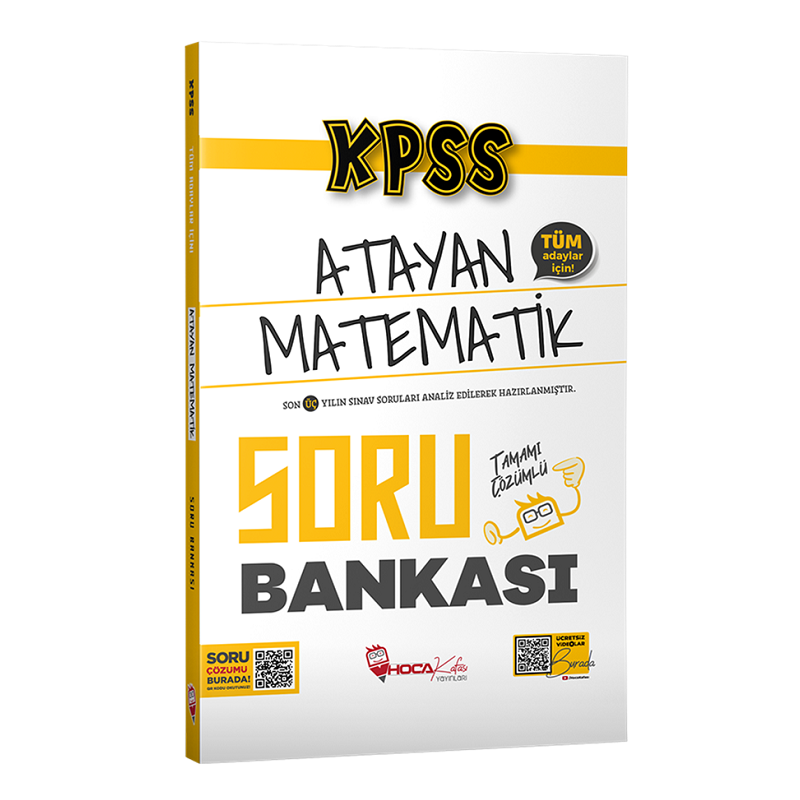 KPSS Matematik Atayan Soru Bankası Hoca Kafası