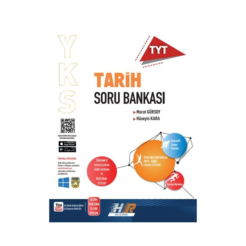 TYT Tarih Soru Bankası Hız ve Renk