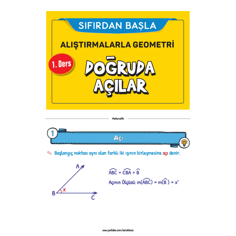 ŞENOL HOCA ALIŞTIRMALARLA GEOMETRİ