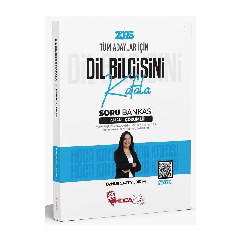 2025 Tüm Adaylar İçin Dil Bilgisini Kafala Soru Bankası Çözümlü Hoca Kafası Yayınları