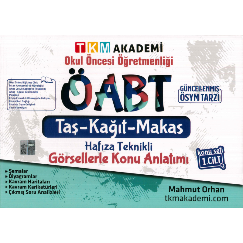 TAŞ-KAĞIT-MAKAS HAFIZA TEKNİKLİ GÖRSELLERLE KONU ANLATIMLI 1. CİLT