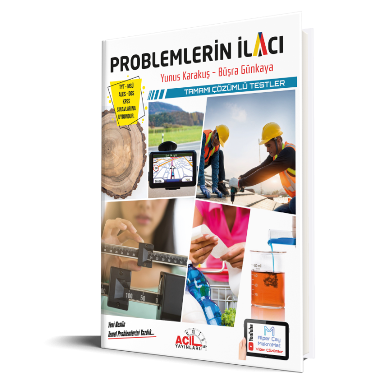 Problemlerin İlacı Tamamı Çözümlü Testler