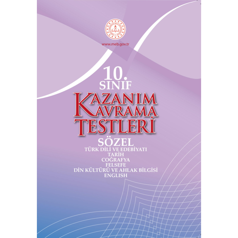 10. Sınıf Kazanım Kavrama Testleri (Sözel)