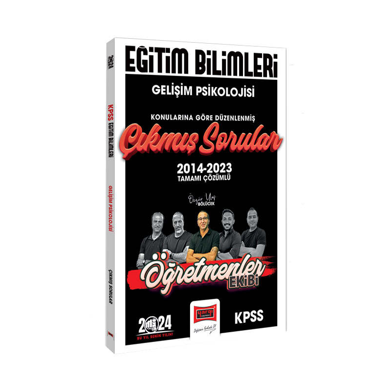 2024 KPSS Eğitim Bilimleri Öğretmenler Ekibi Gelişim Psikolojisi Konularına Göre Çıkmış Sorular (2014-2023)