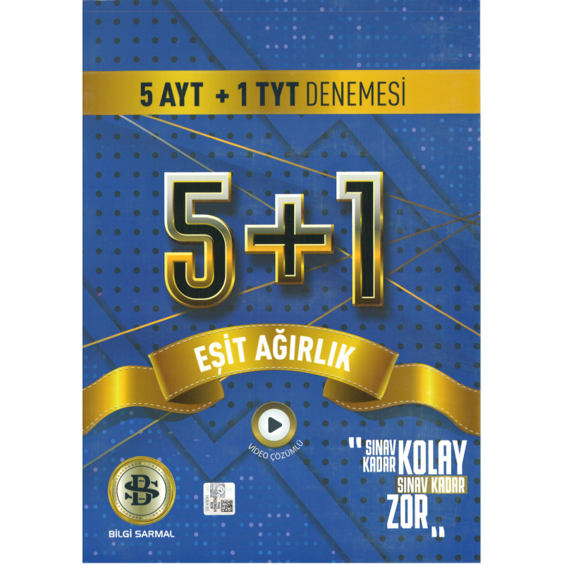 TYT AYT Eşit Ağırlık 5ayt+1tyt Sarmal Deneme