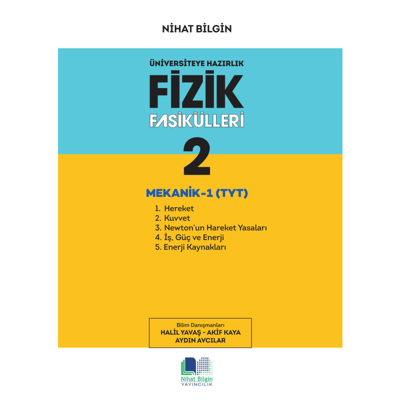 Nihat Bilgin TYT Fizik Fasikülleri 2