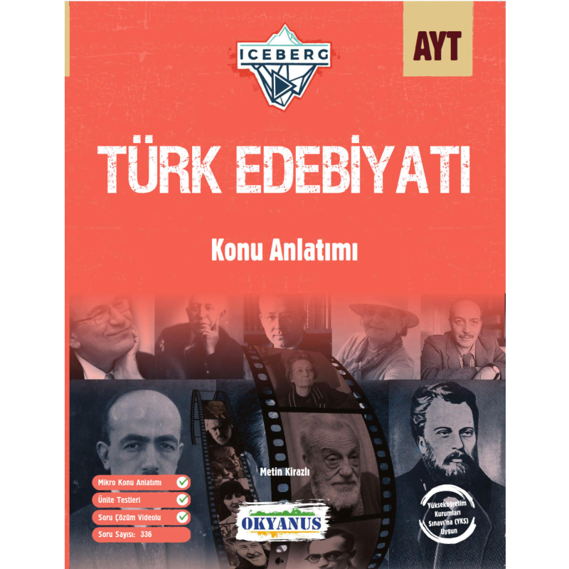Ayt Iceberg Türk Edebiyatı Konu Anlatımı Okyanus Yayınları