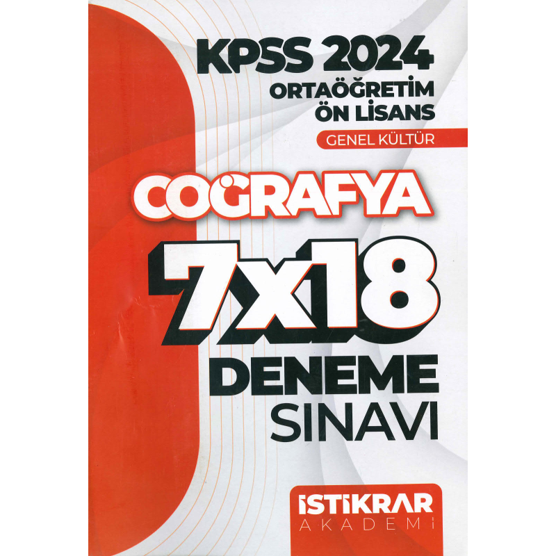 COĞRAFYA 7*18 DENEME SINAVI
