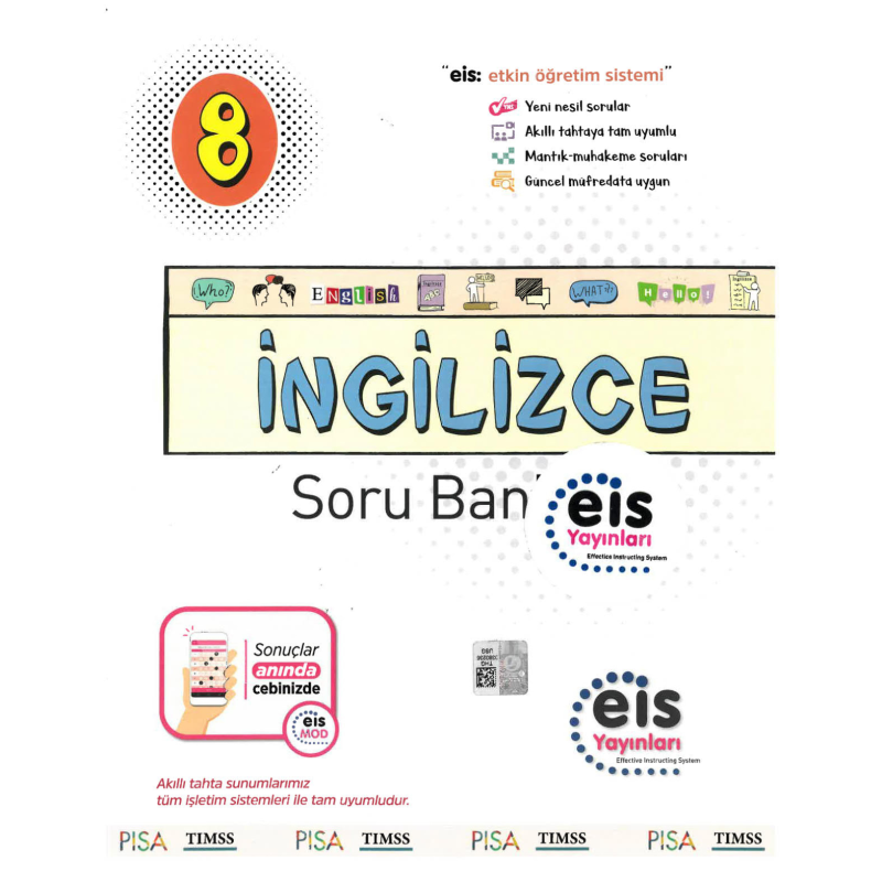 8. Sınıf Soru Bankası İngilizce Eis Yayınları