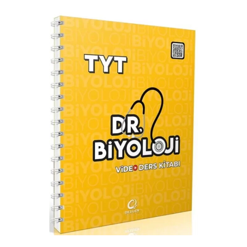 TYT DR. Biyoloji Video Ders Kitabı Oksijen Yayınları