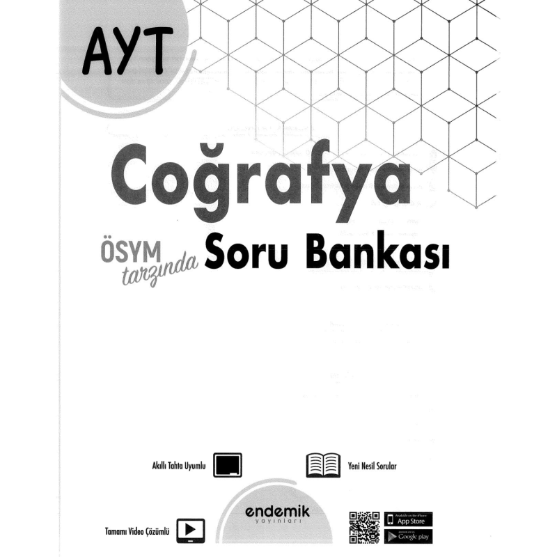 AYT COĞRAFYA SORU BANKASI