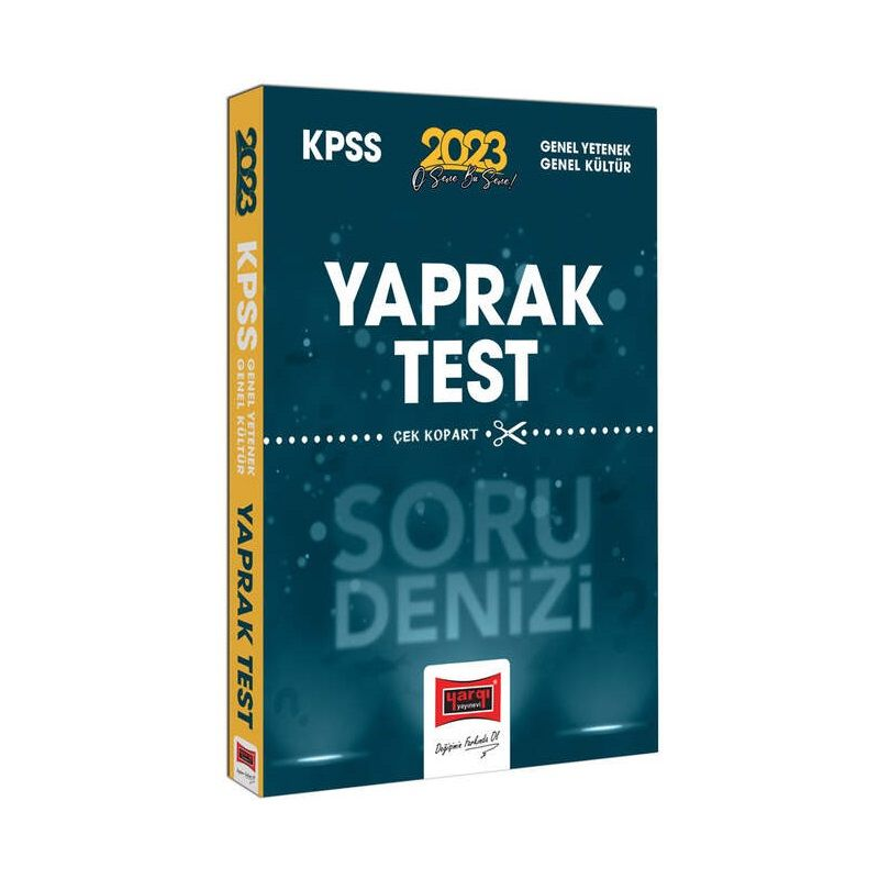 Soru Denizi Çek Kopart Yaprak Test