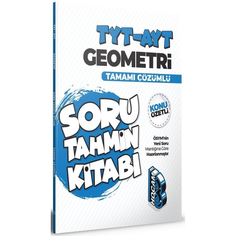 AYT Geometri Tamamı Çözümlü Soru Tahmin Kitabı
