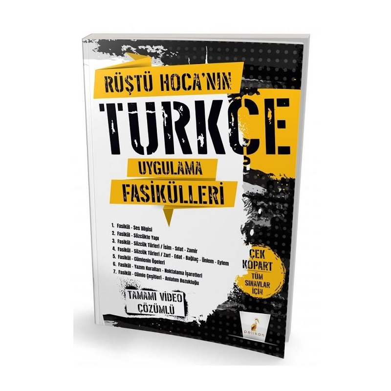 Rüştü Hoca'nın Türkçe Uygulama Fasikülleri Tamamı Video Çözümlü