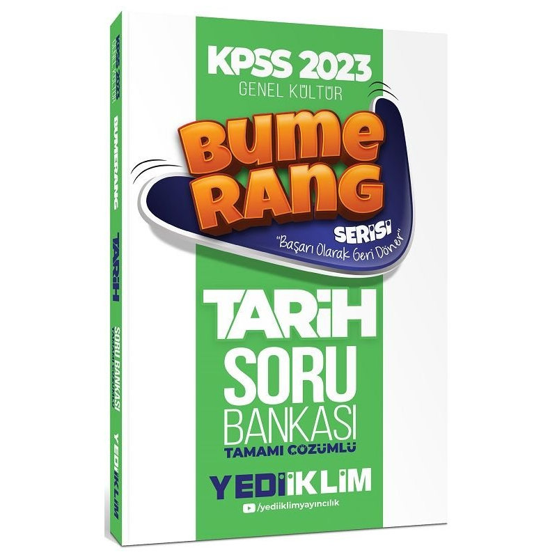 Tarih Bumerang Soru Bankası Çözümlü