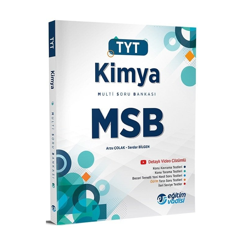 TYT Kimya MSB Multi Soru Bankası Video Çözümlü