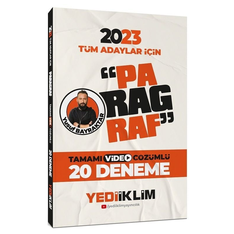 Tüm Adaylar İçin Paragraf Tamamı Video Çözümlü 20 Deneme