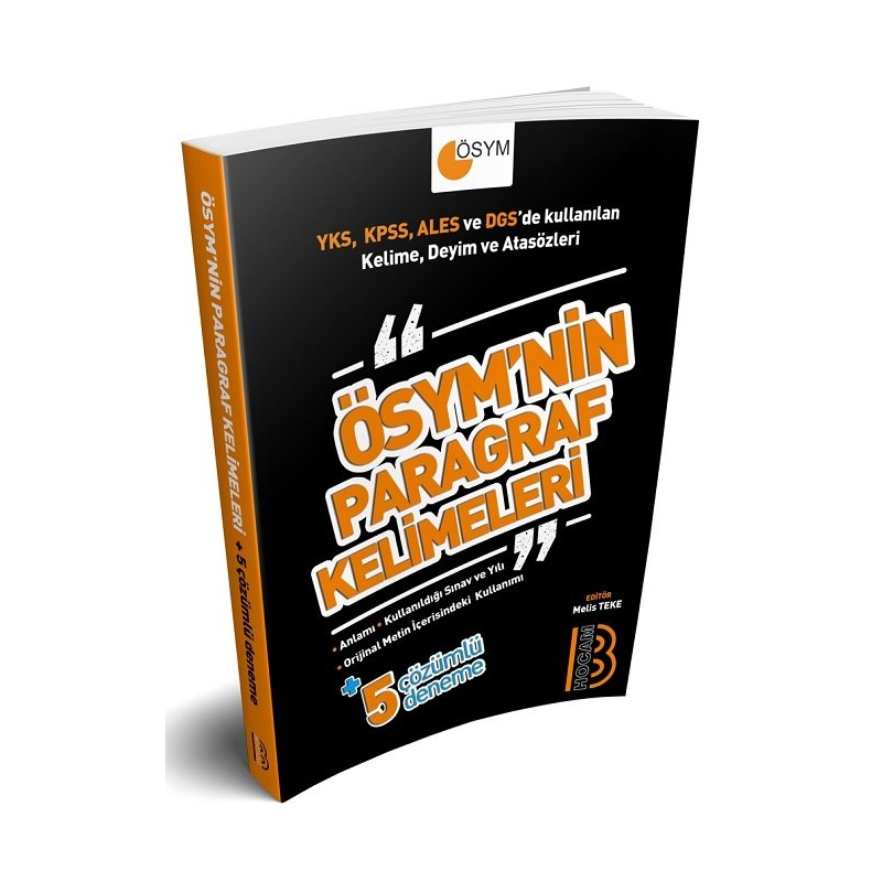 Tüm Sınavlar İçin ÖSYM nin Paragraf Kelimeleri