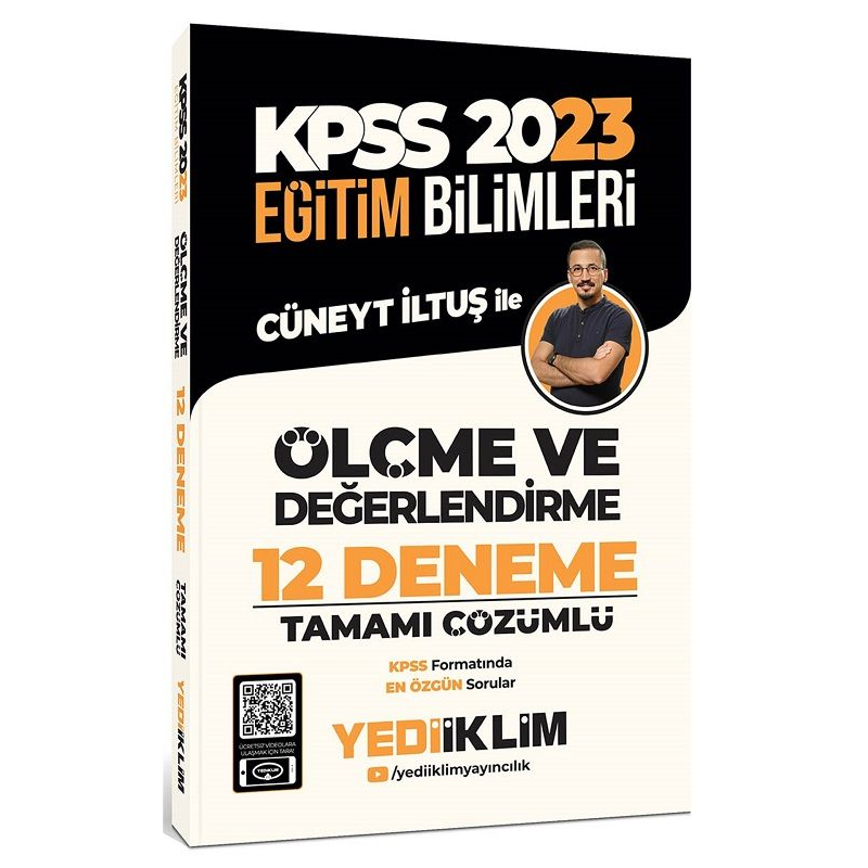 Ölçme ve Değerlendirme Tamamı Çözümlü 12 Deneme
