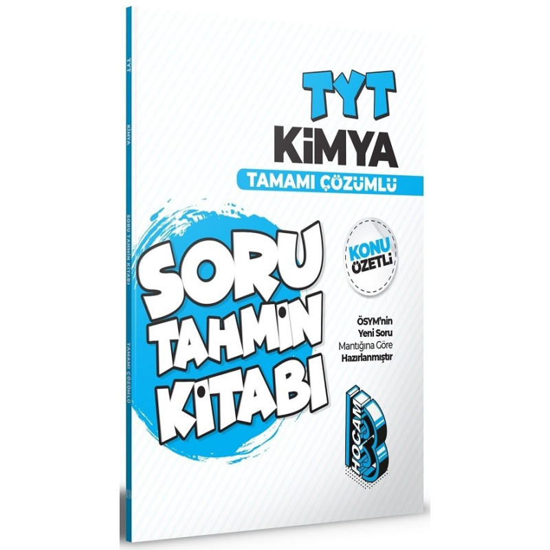 TYT Kimya Konu Özetli ve Tamamı Çözümlü Soru Tahmin Kitabı