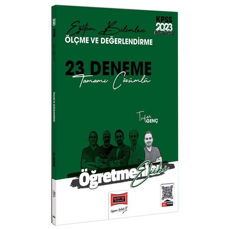 Öğretmenler Ekibi Ölçme ve Değerlendirme Tamamı Çözümlü 23 Deneme Sınavı