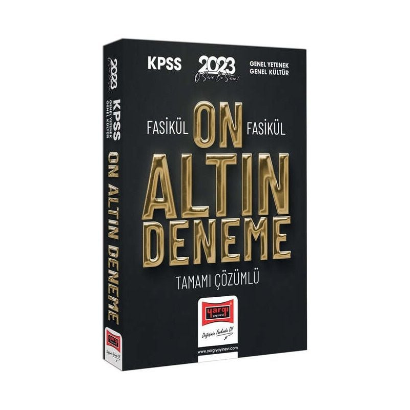 10 Altın Fasikül Deneme