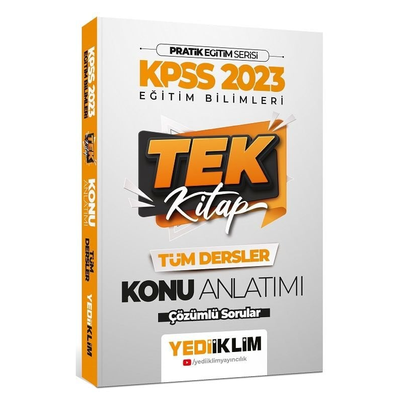 Pratik Eğitim Serisi Eğitim Bilimleri Tek Kitap Konu Anlatımı