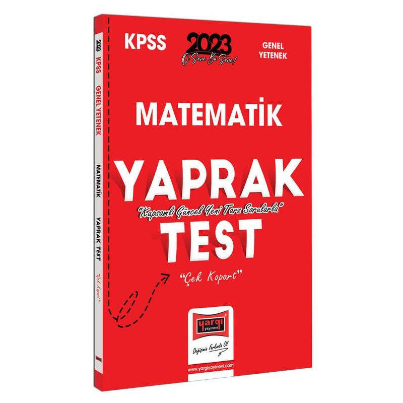 Matematik Çek Kopart Yaprak Test