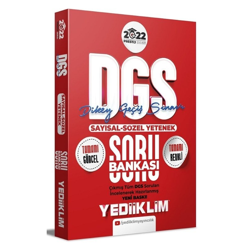 DGS TAMAMI ÇÖZÜMLÜ SORU BANKASI Sözel Yetenek