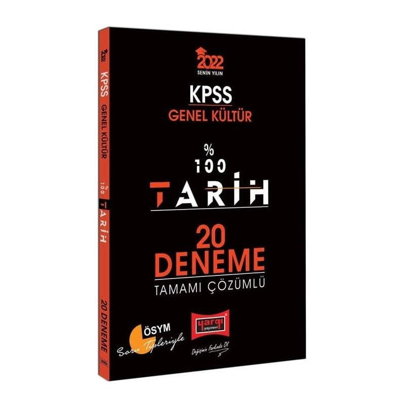 %100 TARİH 20 ÇÖZÜMLÜ DENEME