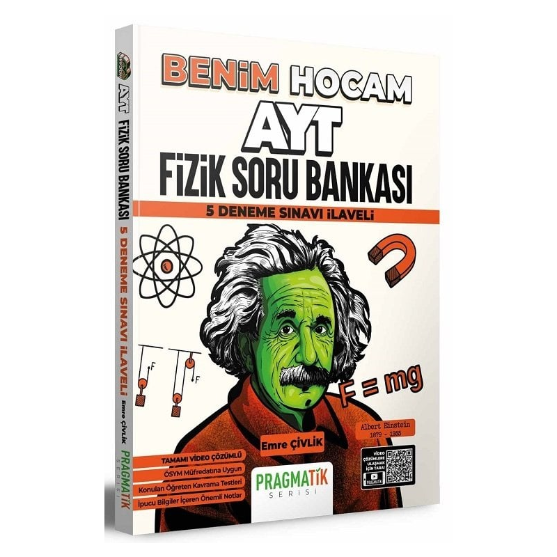 AYT Fizik Soru Bankası 5 Deneme Sınavı İlaveli