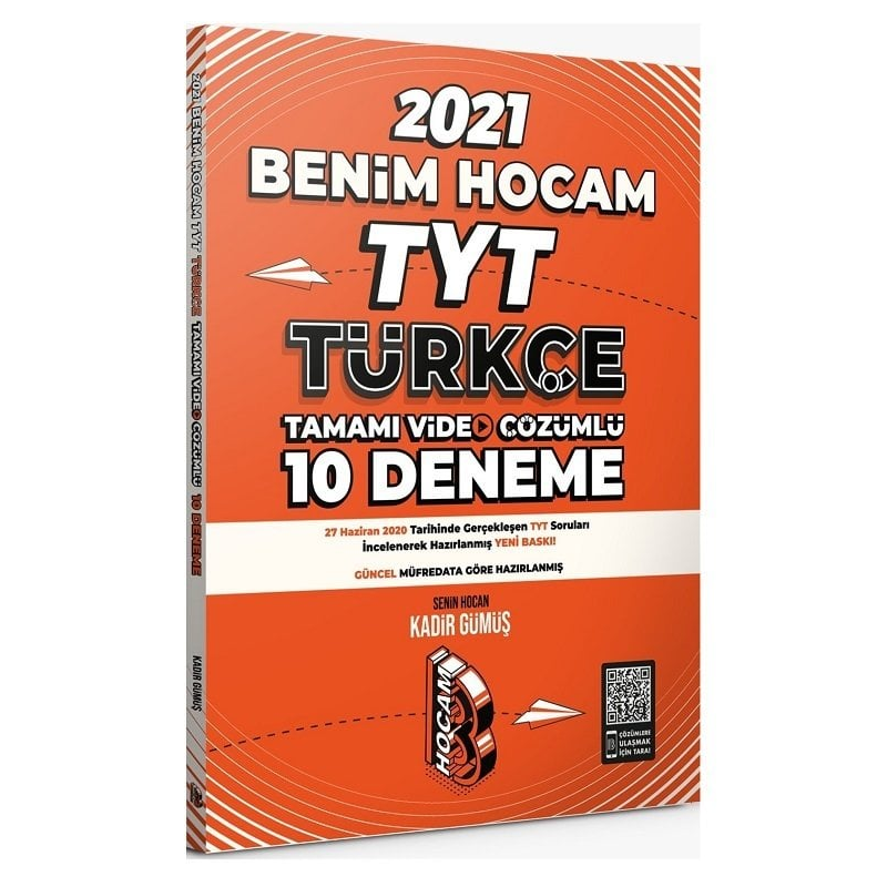 TYT Türkçe Tamamı Video Çözümlü 10 Deneme Sınavı
