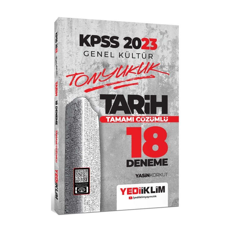Tonyukuk Tarih Tamamı Çözümlü 18 Deneme