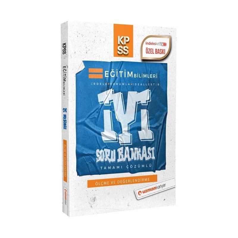 ÖLÇME VE DEĞERLENDİRME İYİ ÇÖZÜMLÜ SORU BANKASI