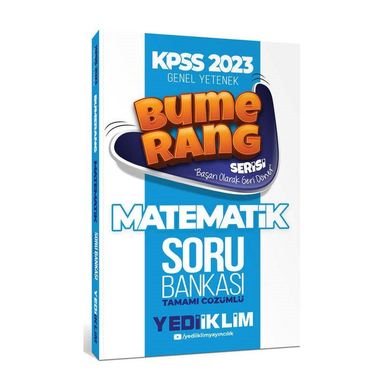 Bumerang Matematik Tamamı Çözümlü Soru Bankası