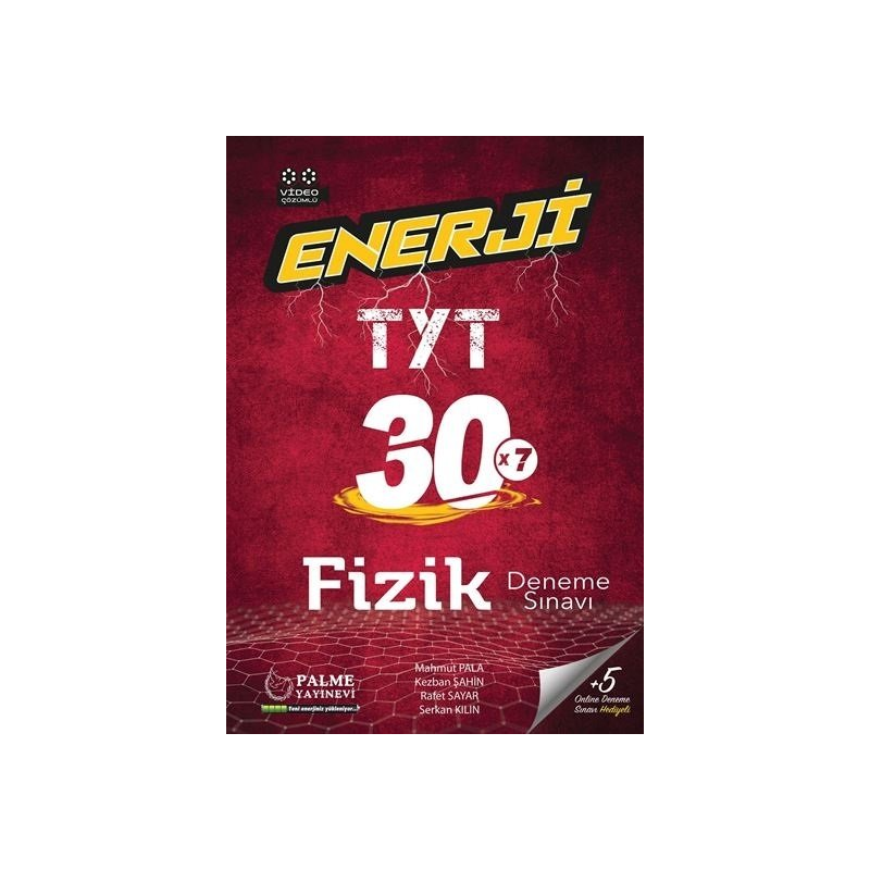 TYT Fizik Enerji 30 Deneme Sınavı