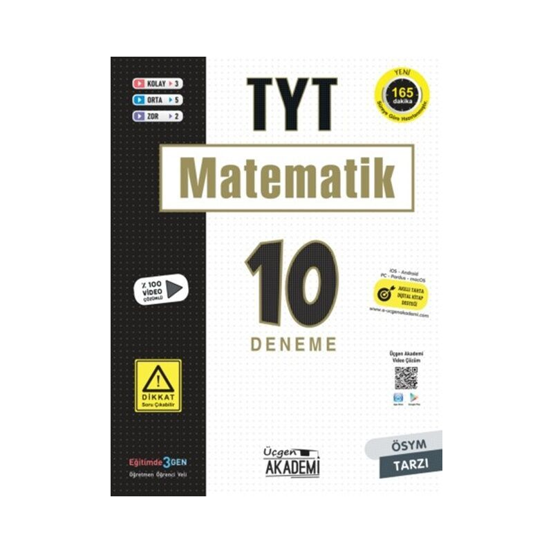 TYT MATEMATİK 10 LU DENEME