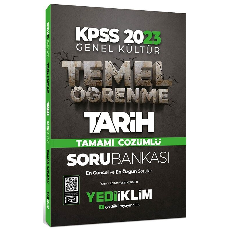 Tarih Temel Öğrenme Tamamı Çözümlü Soru Bankası
