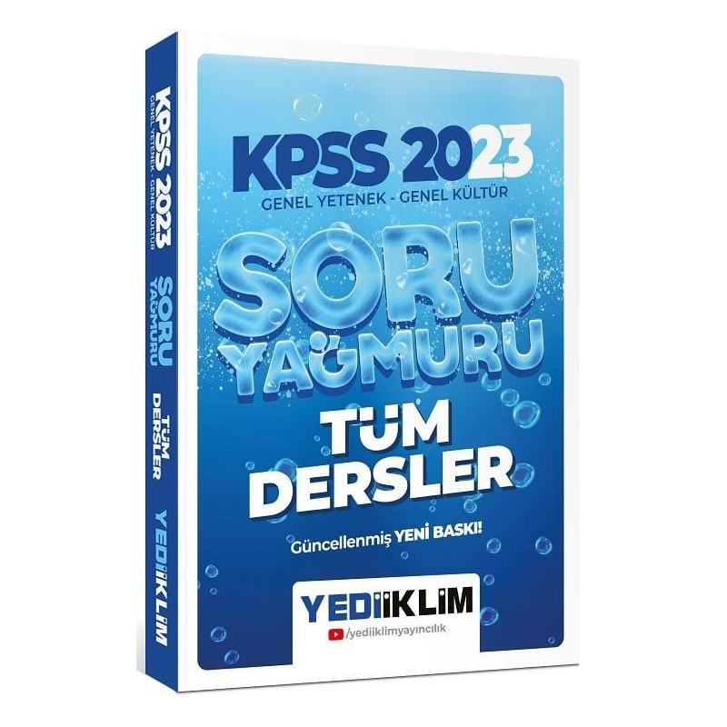 Tüm Dersler Soru Yağmuru Soru Bankası