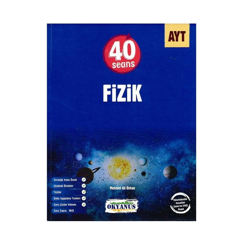 AYT 40 SEANS FİZİK SORU BANKASI