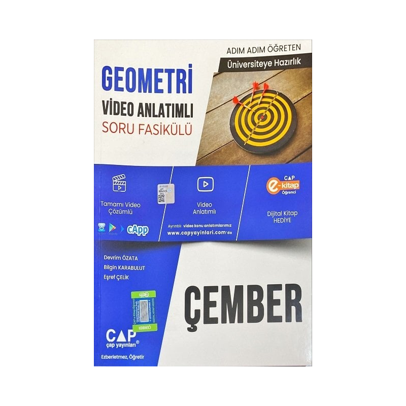 GEOMETRİ VİDEO ANLATIMLI SORU FASİKÜLÜ ÇEMBER