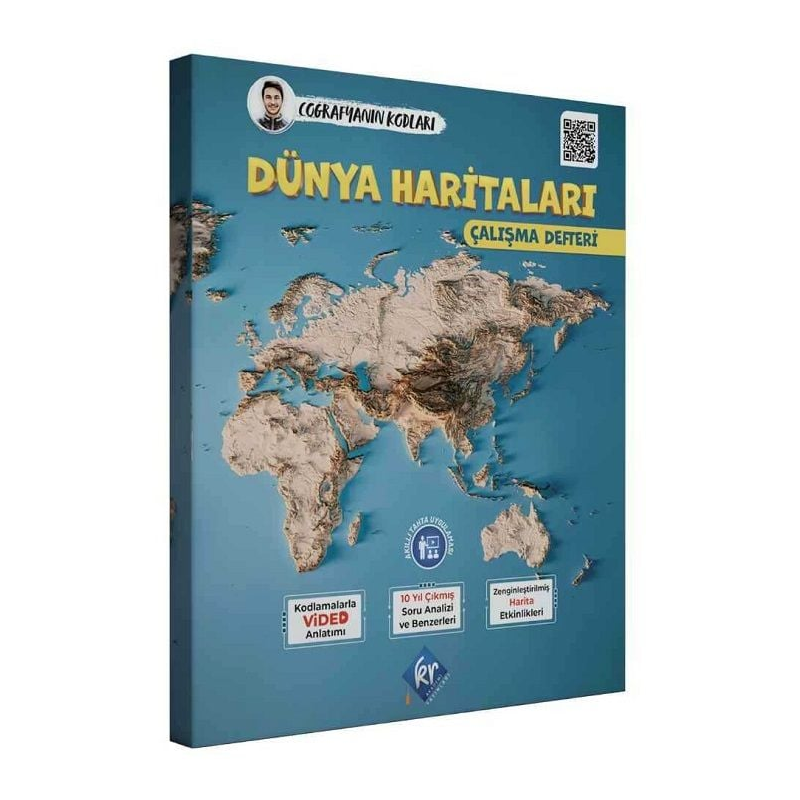 Coğrafyanın Kodları Dünya Haritaları Çalışma Defteri