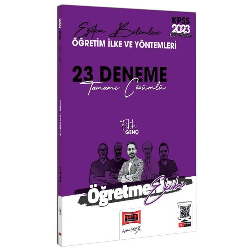 Öğretmenler Ekibi Öğretim İlke ve Yöntemleri Tamamı Çözümleri 23 Deneme Sınavı