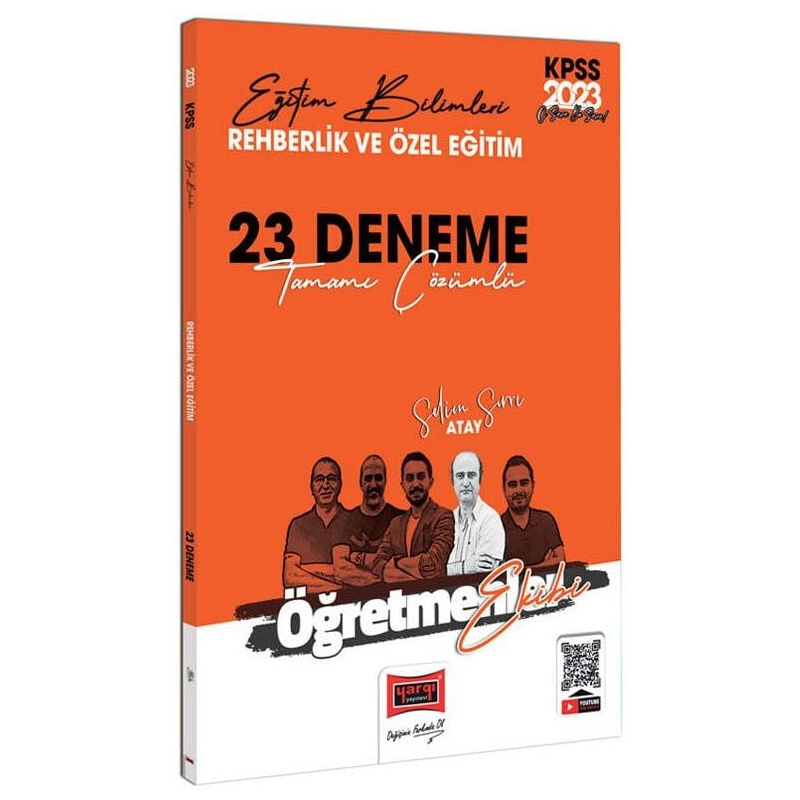 Öğretmenler Ekibi Rehberlik ve Özel Eğitim Tamamı Çözümlü 23 Deneme Sınavı