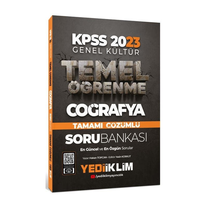 Temel Öğrenme Coğrafya Tamamı Çözümlü Soru Bankası
