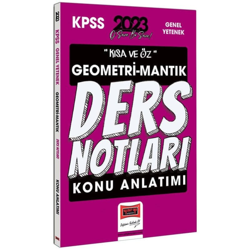 Kısa ve Öz Geometri ve Sayısal Mantık Konu Anlatımı Ders Notları