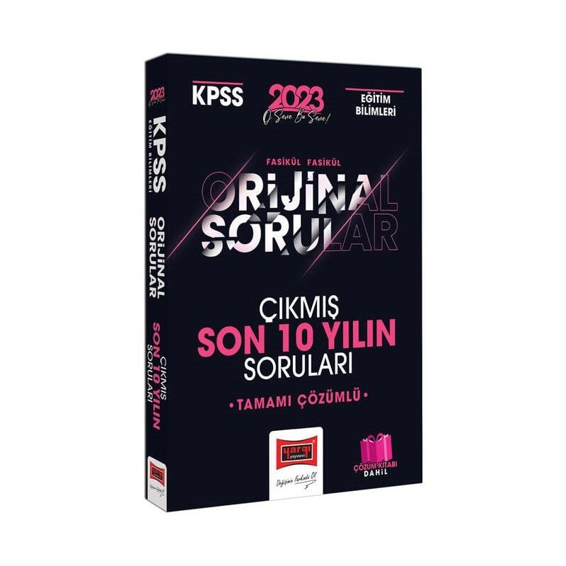 Orjinal Son 10 Yılın Çıkmış Soruları ve Çözümleri